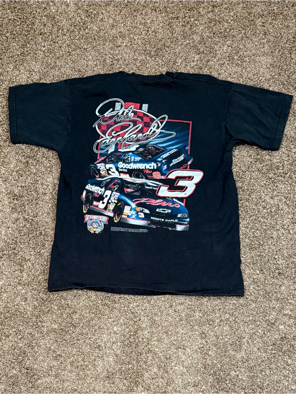 Competitors View Vintage 90s Dale Earnhardt Nascar 50th Anniversary Shirt Size L